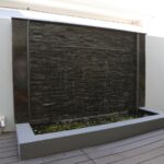 Charcoal Grey water feature