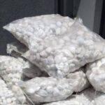 white pebbles