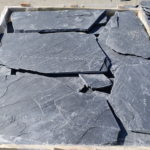 Fushun dark grey paving